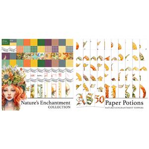 The Crafty Witches Nature's Enchantment Collection with bonus Nature's Enchantment Alphabet Topper Collection - Exclusive to HobbyMaker