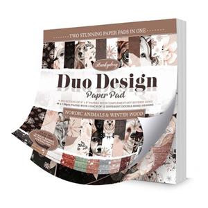 Duo Design Paper Pads - Nordic Animals & Winter Wood - 3 for 2 