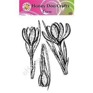 Honey Doo Crafts  Crocus A6 Stamp Set