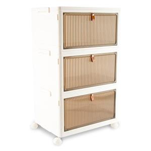 Sewing Online 3 Drawer Plastic Storage Unit White