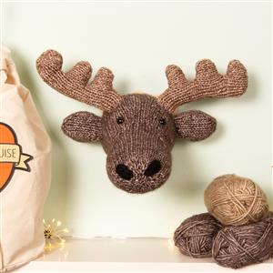 Sincerely Louise Mini Moose Head Knitting Kit 