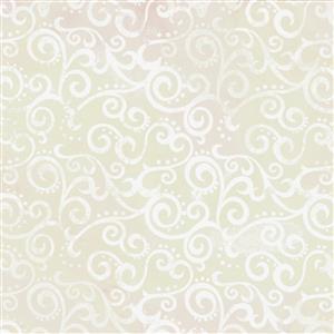 Ombre Scrolls Crystal Extra Wide Backing Fabric 0.5m (274cm wide)
