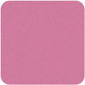 Felt Square in Flamingo 22.8x22.8cm (9x9