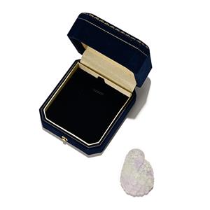 100cts Type A Carved Lavender Jadeite Peacock Pendant, Approx 47-48 x 33mm, By Elle