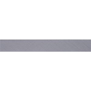 Bias Binding Polycotton in Grey 25mm x 2.5m