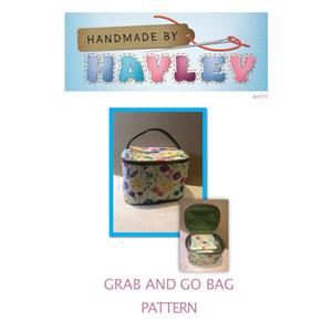Handmade by Hayley Grab and Go Bag Pattern 