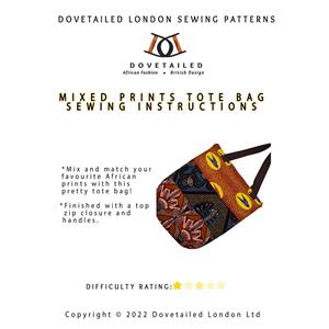 Dovetailed Tote Bag Instructions