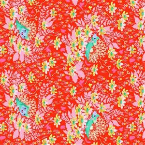Tula Pink Tiny Beasts Whos Your Dandy Glow Fabric 0.5m