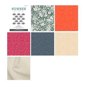 Cowden Quilt School Liberty Waterlilies Quilt Kit: Instructions & Fabric (6.5)