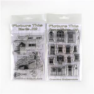 Picture This Bitsa Scene Building - Set of 2 Stamps