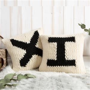 Wool Couture Personalised Cushion Knitting Kit