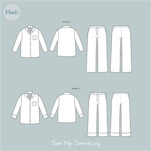 Sew Me Something Rosalind Pyjamas Sewing Pattern (Sizes 8-22)
