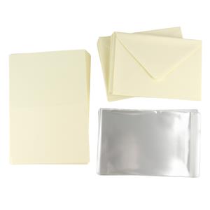 Personal Impressions A6 card blanks, envelopes & cello bags