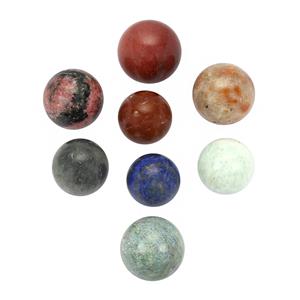 1140cts Multi Gemstone Sphere's Approx 25 to 30mm, Set of 8