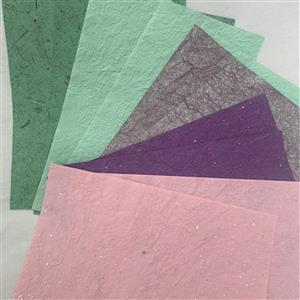 A4 Mulberry Papers Mixed - 10 Sheets