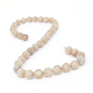 210cts Sunstone Faceted Lantern Beads Approx 9mm, 38cm Strand