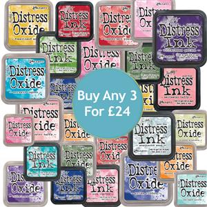 Distress Oxide ink pads - PICK & MIX - 3 FOR £24.00