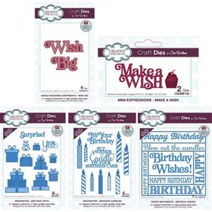 Creative Expressions Birthday Collection - Make a Wish set