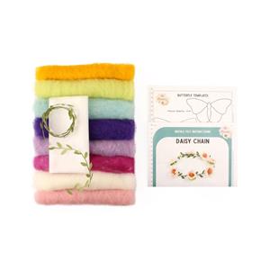 The Makerss Butterfly and Flower Wool Bundle. Save 10%