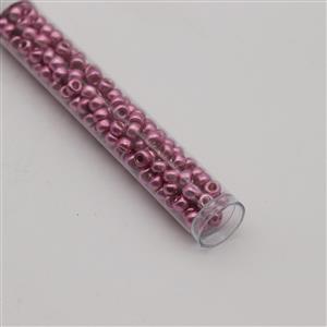 Miyuki Duracoat Galvanised Hot Pink Beads 6/0 (20GM/TB)