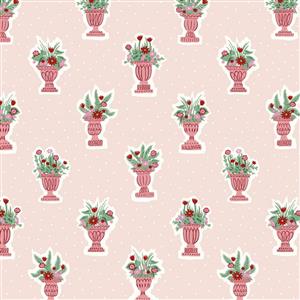 Liberty Garden Party Collection Jardiniere Picnic Trifle Fabric 0.5m
