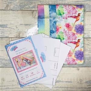 Living in Loveliness Fabulously Fast Fat Quarter Fun Issue 6 - Love to be Organised - Hummingbird 