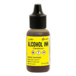 Alcohol Ink Dandelion 