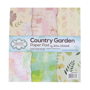 New Creative Expressions Helen Colebrook Country Garden 8 in x 8 in Paper Pad