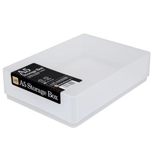 A5 Storage Box - Clear x 3