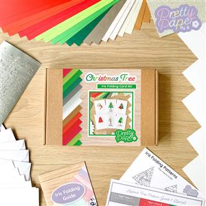 Christmas Tree Card Making Kit - Iris Folding