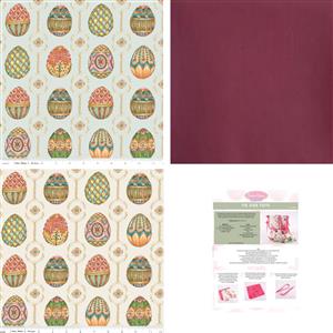 Online Exclusive: Debbie Shore Tie Side Riley Blake Easter Design Kit: Instructions & Fabric (2m) 