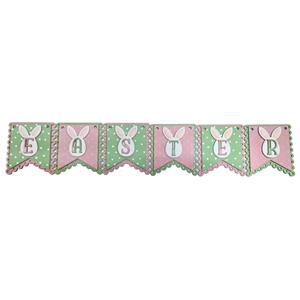 MDF Easter Bunting