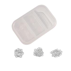 925 Sterling Silver Wire End Tip Bundle, 100pcs in plastic box