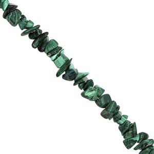 620cts Malachite Bead Nugget Approx 3x2 to 9x4mm, 100inch Strand