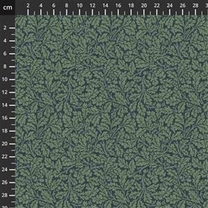 William Morris Oak Indigo Fabric 0.5m