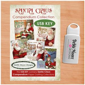 Santa Claus Compendium USB Key - Over 3650 printable elements