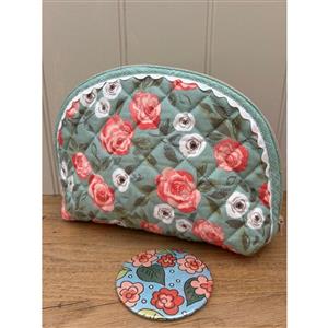 Mandy Shaw Clamshell Purse PLUS Mirror Kit 