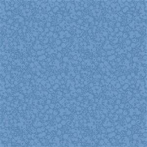 Liberty Wiltshire Shadow Collection Lake Blue Fabric 0.5m