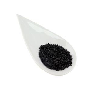 Miyuki Opaque Black Seed Beads 11/0 (8.5GM/TB)