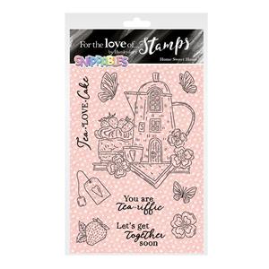 For the Love of Stamps - Snippables - A Woodland Story - Home, Sweet Home