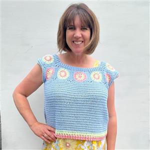 Adventures in Crafting Midday Walking On Sunshine Tee Crochet Kit. Save 20%