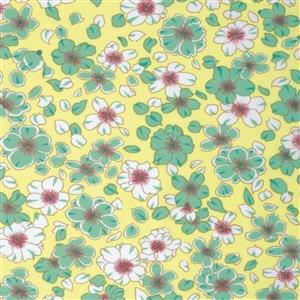 Philip Jacobs Floating World Collection Floating Blossoms Sorbet Fabric 0.5m