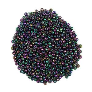 Miyuki Metallic Purple Green Iris Seed Beads 11/0 (24GM/TB)