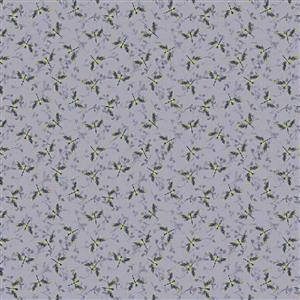 Secret Garden Collection Dragonfly Lavender Ink Fabric 0.5m