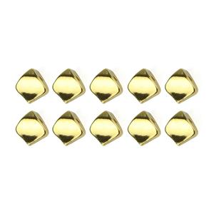 Cymbal Kaloni - Silky Bead Side Bead - 24K Gold Plated (10pk)