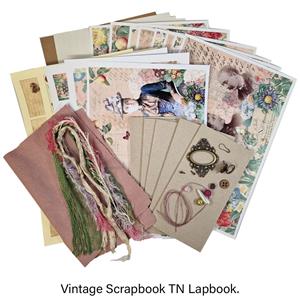 Janie's Originals - The Vintage Scrapbook TN Lapbook
