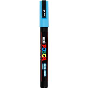 Posca Marker, light blue, no. PC-3M, line 0,9-1,3 mm, 1 pc