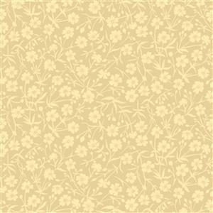 Liberty August Meadow Buttercup Yellow Fabric 0.5m