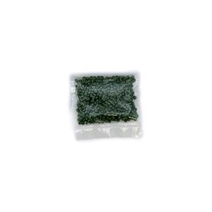 Czech Infinity Beads, Alabaster Fern Green Lustre 3x6mm (25g)