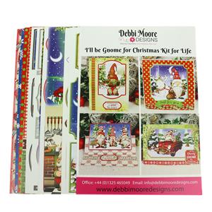 Ill Be Gnome For Christmas Cardmaking kit with Forever Code